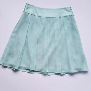 Banana Republic Pleated Silk Skirt